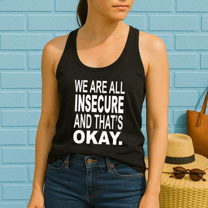 We Are All Insecure And ThatS Okay Womens Tank Top