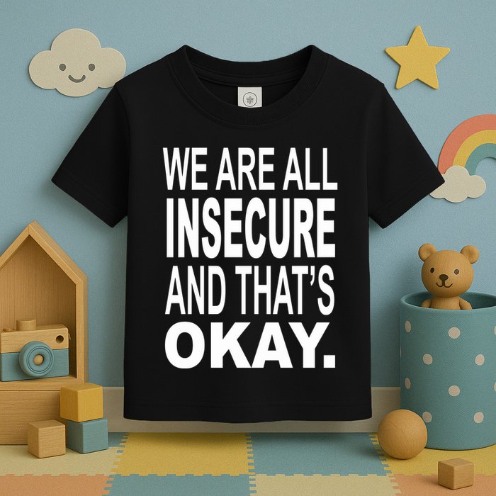We Are All Insecure And ThatS Okay Toddler T-Shirt