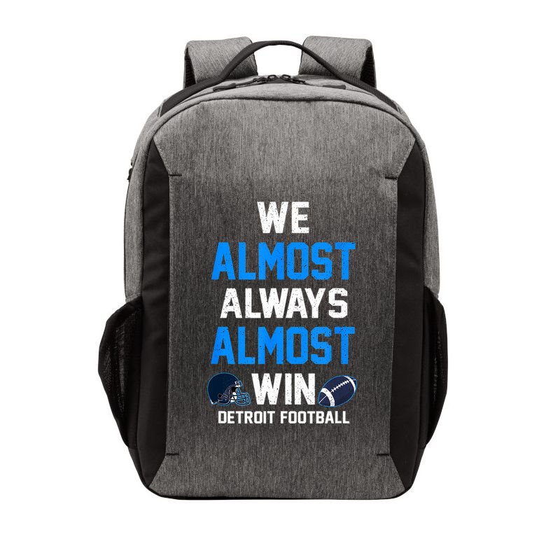 We Almost Always Almost Win Sports Football Funny Lions Vector Backpack