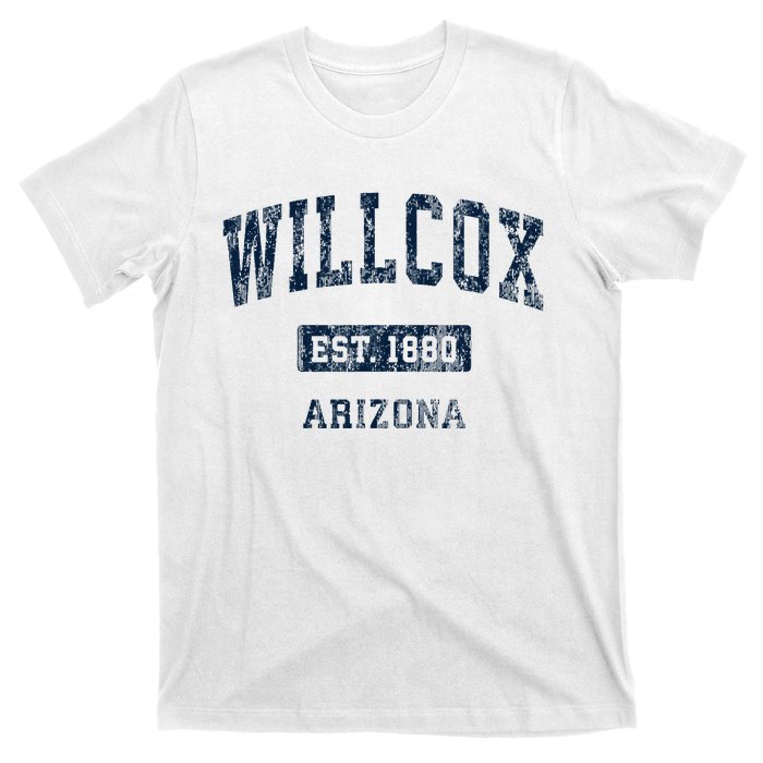 Willcox Arizona Az Vintage Sports Established T-Shirt