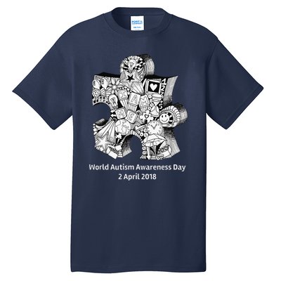 World Autism Awareness 2 Ap Tall T-Shirt