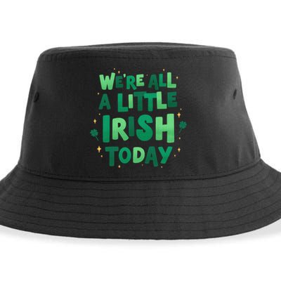 We Are All Little Irish Today, St Patricks Day Sustainable Bucket Hat