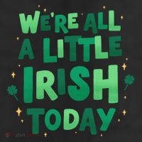 We Are All Little Irish Today, St Patricks Day Adult Drive Performance Visor