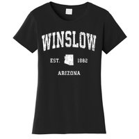 Winslow Arizona Az Vintage Athletic Sports Women's T-Shirt