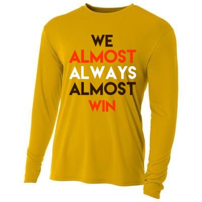 We Almost Always Almost Win Cooling Performance Long Sleeve Crew