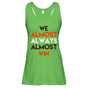 We Almost Always Almost Win Ladies Essential Flowy Tank