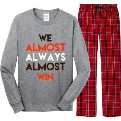 We Almost Always Almost Win Long Sleeve Pajama Set