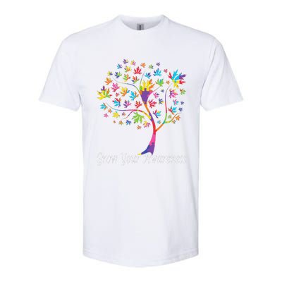 World Autism Awareness Day Grow Your Awareness Softstyle® CVC T-Shirt