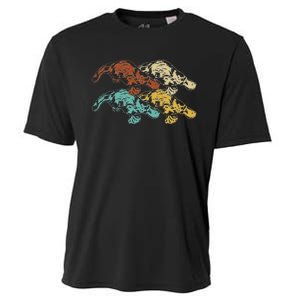 Wildlife Animal Australia Retro Platypus Cooling Performance Crew T-Shirt