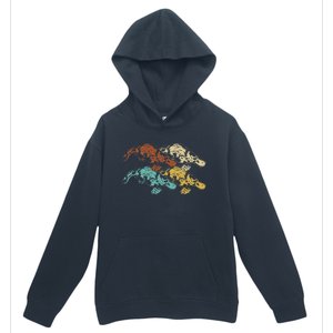 Wildlife Animal Australia Retro Platypus Urban Pullover Hoodie