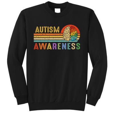 World Autism Awareness Neurodiversity Autistic April Sunset Sweatshirt