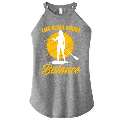 Womens All About Balance SUP Boarding Paddling Stand Up Paddle Women’s Perfect Tri Rocker Tank