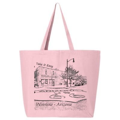 Winslow Arizona AZ US 66 Take It Easy Est. 1926 Mother Road 25L Jumbo Tote