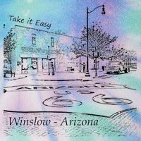 Winslow Arizona AZ US 66 Take It Easy Est. 1926 Mother Road Legacy Tie Dye Trucker Hat