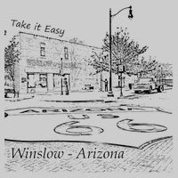 Winslow Arizona AZ US 66 Take It Easy Est. 1926 Mother Road Tie-Dye T-Shirt