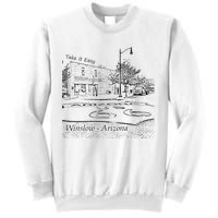 Winslow Arizona AZ US 66 Take It Easy Est. 1926 Mother Road Sweatshirt