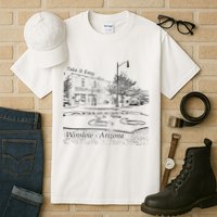 Winslow Arizona AZ US 66 Take It Easy Est. 1926 Mother Road Tall T-Shirt