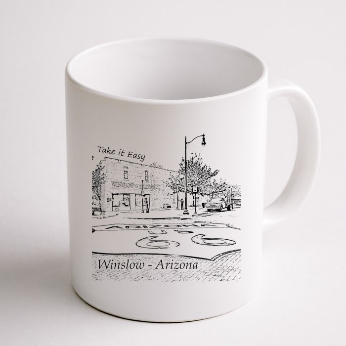 Winslow Arizona AZ US 66 Take It Easy Est. 1926 Mother Road Mug