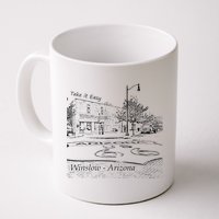 Winslow Arizona AZ US 66 Take It Easy Est. 1926 Mother Road Mug