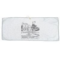 Winslow Arizona AZ US 66 Take It Easy Est. 1926 Mother Road Large Microfiber Waffle Golf Towel