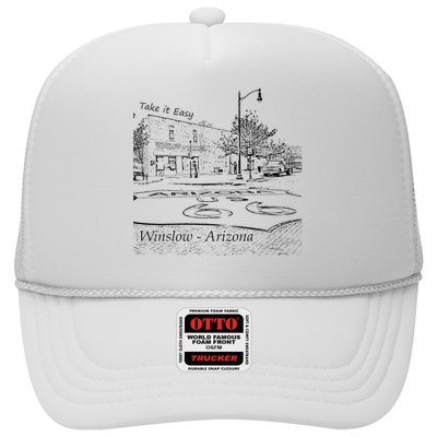 Winslow Arizona AZ US 66 Take It Easy Est. 1926 Mother Road Trucker Hat