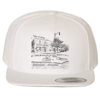 Winslow Arizona AZ US 66 Take It Easy Est. 1926 Mother Road Wool Snapback Cap