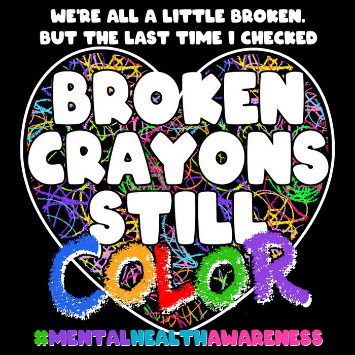 We're All A Little Broken But The Last Time I Checked Broken Crayons Still Color Legacy Cool Fit Booney Bucket Hat