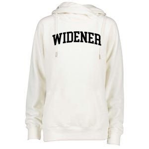 Widener Athletic Arch College University ! Alumni Womens Funnel Neck Pullover Hood