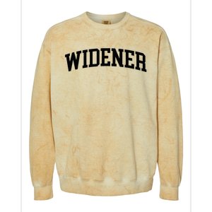 Widener Athletic Arch College University ! Alumni Colorblast Crewneck Sweatshirt