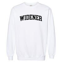 Widener Athletic Arch College University ! Alumni Garment-Dyed Sweatshirt