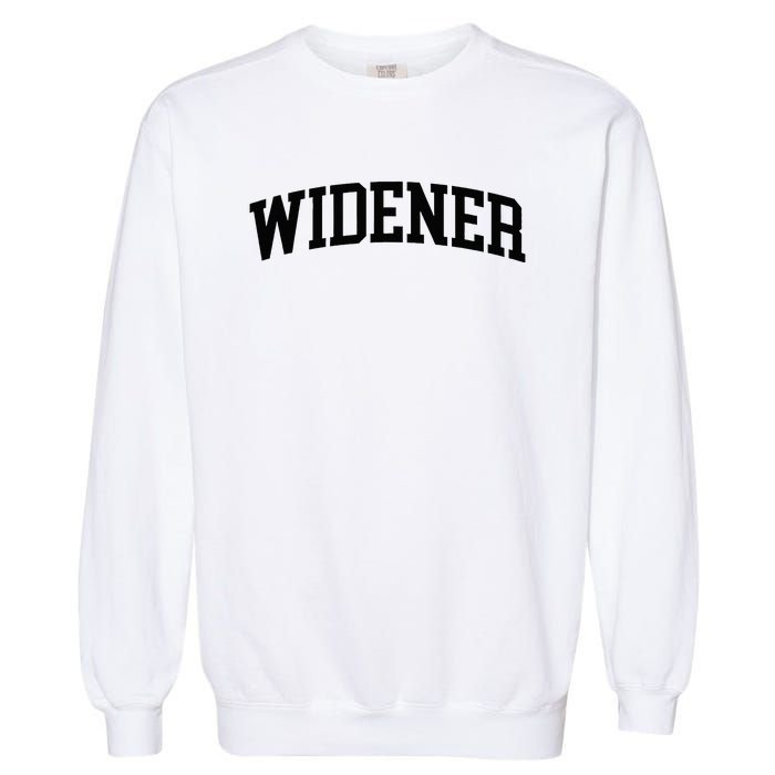 Widener Athletic Arch College University ! Alumni Garment-Dyed Sweatshirt