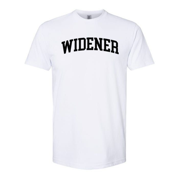 Widener Athletic Arch College University ! Alumni Softstyle CVC T-Shirt