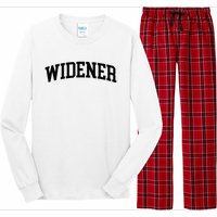 Widener Athletic Arch College University ! Alumni Long Sleeve Pajama Set