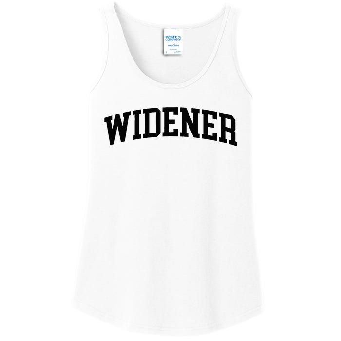 Widener Athletic Arch College University ! Alumni Ladies Essential Tank