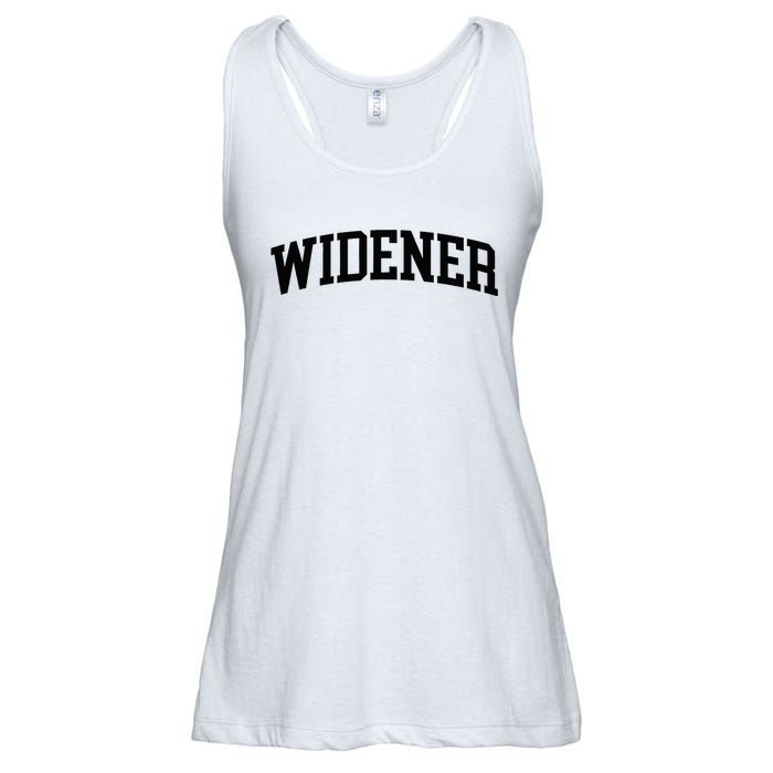 Widener Athletic Arch College University ! Alumni Ladies Essential Flowy Tank