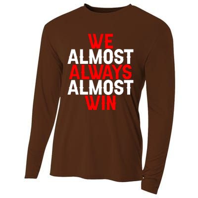 We Almost Always Almost Win Cooling Performance Long Sleeve Crew