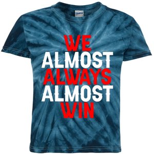 We Almost Always Almost Win Kids Tie-Dye T-Shirt