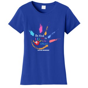 World Autism Awareness Day Be Kind ItS Ok To Be Different Gift Women's T-Shirt