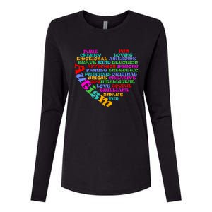 World Autism Awareness Day Support Family Funny Gift Womens Cotton Relaxed Long Sleeve T-Shirt