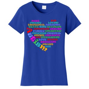 World Autism Awareness Day Support Family Funny Gift Women's T-Shirt