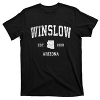 Winslow Arizona Az Vintage Sports T-Shirt