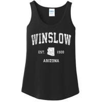 Winslow Arizona Az Vintage Sports Ladies Essential Tank