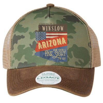 Winslow Arizona AZ US 66 Take It Easy Est. 1926 Mother Road Legacy Tie Dye Trucker Hat