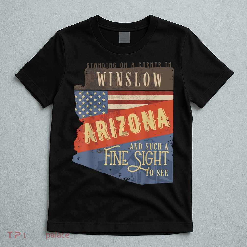 Winslow Arizona AZ US 66 Take It Easy Est. 1926 Mother Road T-Shirt