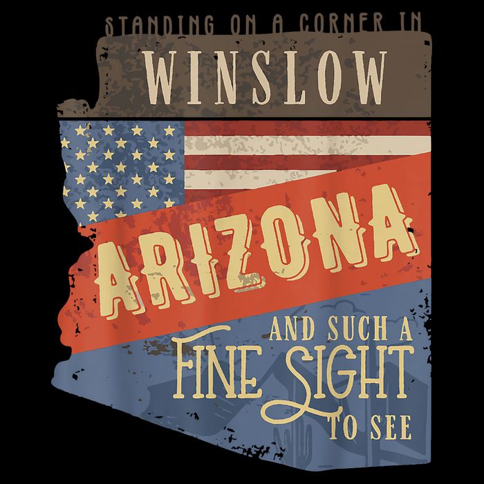 Winslow Arizona AZ US 66 Take It Easy Est. 1926 Mother Road 16 in Basic Backpack