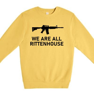 We Are All Kyle Rittenhouse Premium Crewneck Sweatshirt