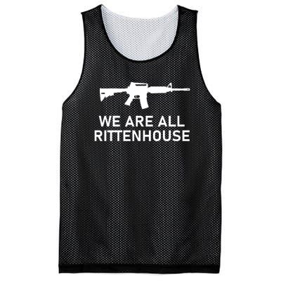 We Are All Kyle Rittenhouse Mesh Reversible Basketball Jersey Tank