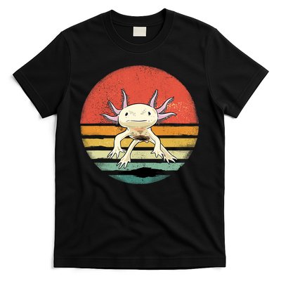 Wowsome! Adult Axolotl Retro Vintage T-Shirt
