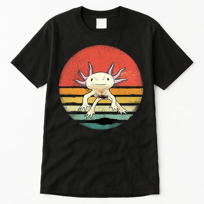 Wowsome! Adult Axolotl Retro Vintage Tall T-Shirt