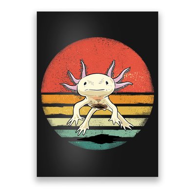 Wowsome! Adult Axolotl Retro Vintage Poster